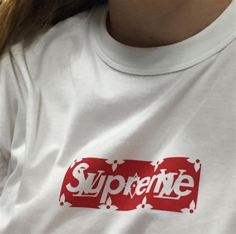 lv supreme box logo tee|supreme box logo t shirt.